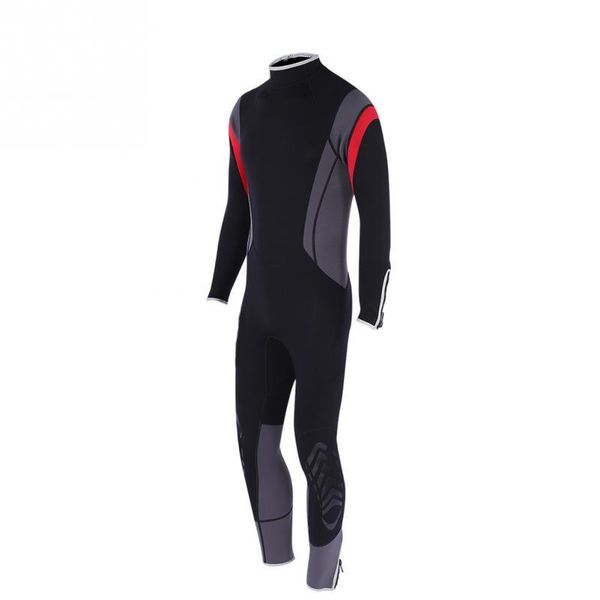 

one-piece suits hisea scuba diving wetsuit men 2.5mm suit neoprene swimming uv protection thermal surf swimsuit full bodysuit
