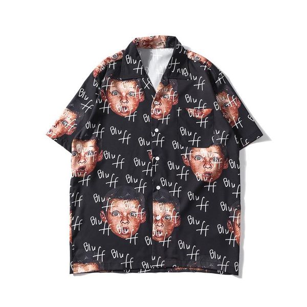 

men's casual shirts #1637, White;black