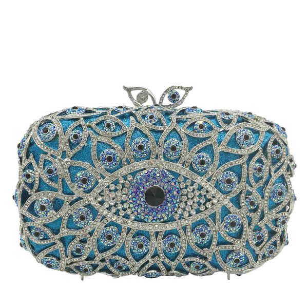 

fgg clutch bags dinner eye diamond banquet devil's rhinestone hand