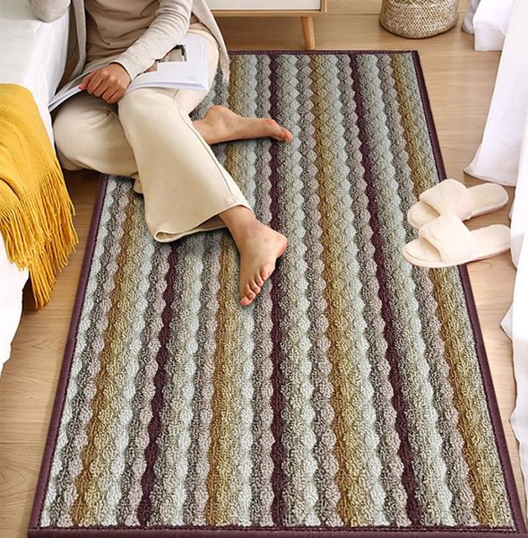 

carpets boho style handmade tassel kichen mat for living room area rugs outdoor entrance doormat geometric bath wc floor mats
