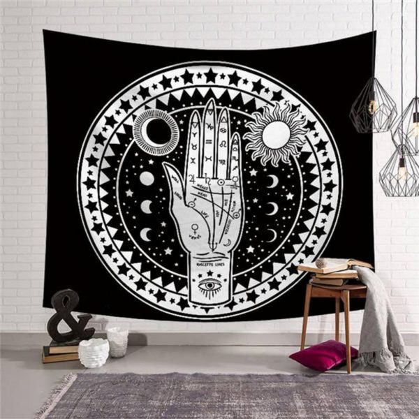 

blinds mandala wall hanging tapestry art polyester pattern blanket home decor/