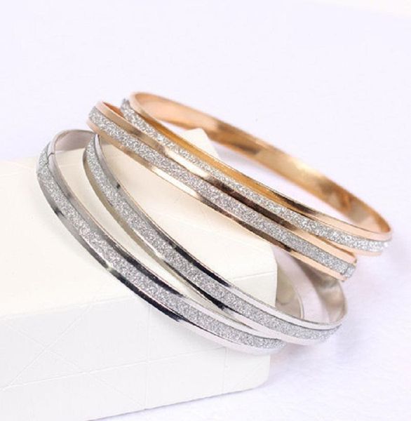 

bangle fashion frosted bracelet, Black