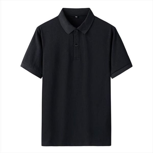 

shirt summer short sleeve mens polos solid color business shirts fashion male brand clothing, White;black