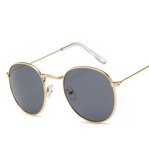 

luxury designer sunglasses djxfzlo retro oval sunglasses women/men brand vintage small black red yellow shades sun glasses oculos de sol 060, White;black