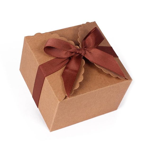 

gift wrap 50pcs personalized rustic wedding cake box custom your names and date favor