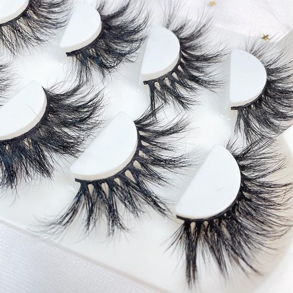 

lashes 3d mink 25mm fluffy 5d 8d eyelashes dramatic soft long false eyelash extension wholesale vendor1