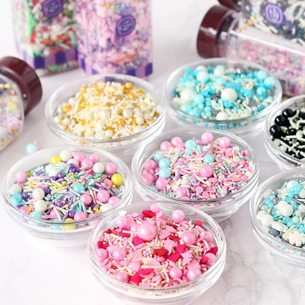 

baking & pastry tools wonderful pearl sugar beads edible diy cake chocolate mousse dessert decoration candy accessories