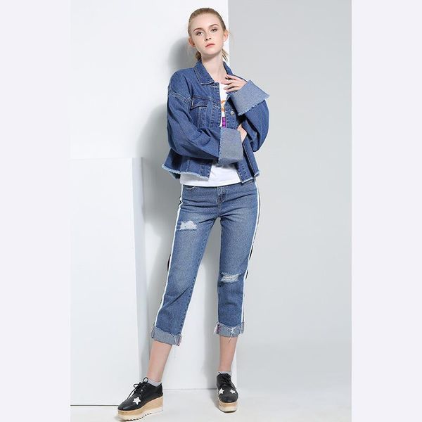 

women's jackets 2021 jaquetas feminino jacket casaco suit-dress baseball serve horn sleeve fund flight small loose coat cardigan, Black;brown