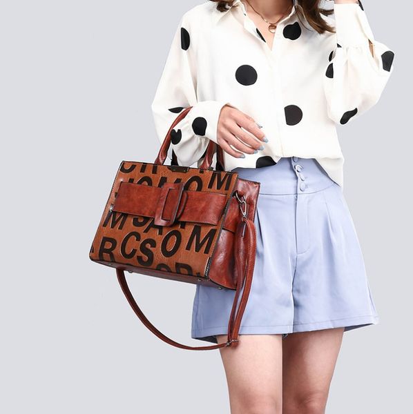 

capacity ladies bag leather woman handbag selling designer totes bags large