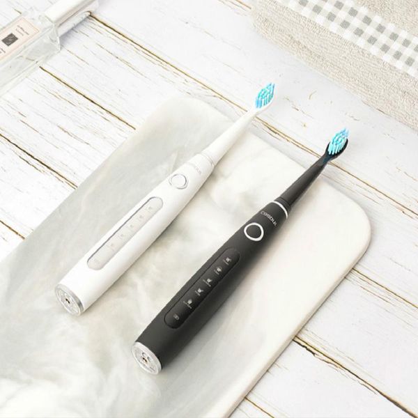 

smart electric toothbrush 5 modes sonic portable ultrasonic electrictoothbrush automatic whitening rechargeable waterproof tooth brush