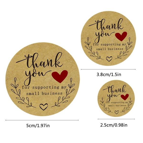 

gift wrap mxlb 1 roll "thank you" letters label stickers craft per stationery adhesive sealing baking paper home for