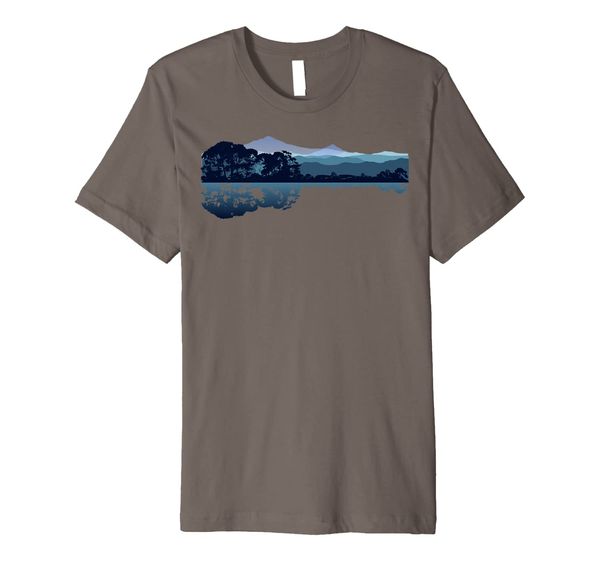 

nature guitar shirt | cute music environment lovers tee gift, White;black