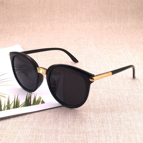 

sunglasses classic round vintage women fashion brand design mirror sun glasses female shades retro gafas oculos de sol uv400, White;black