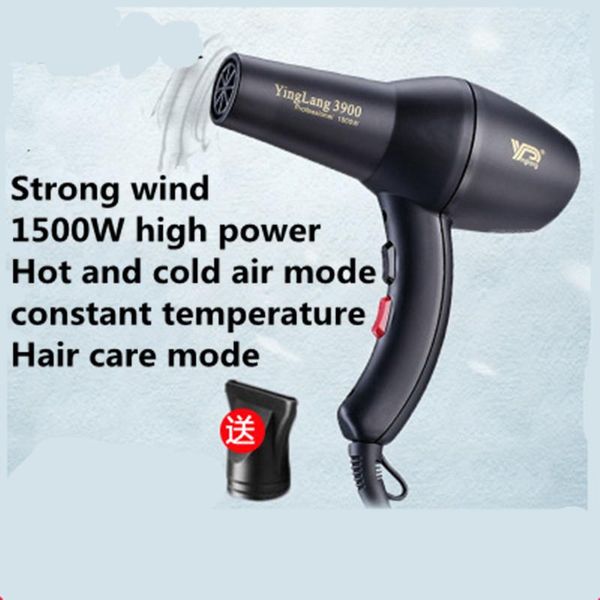 

electric hair brushes 2400w professional dryer air style with two nozzles blow cold adjust 220-240v salon styling tools