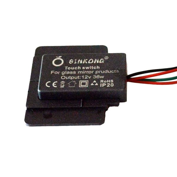 

two-color/monochrome buckle type 3050 smart touching sensor on/off switch for bathroom mirror led lamp home accessories bath accessory set