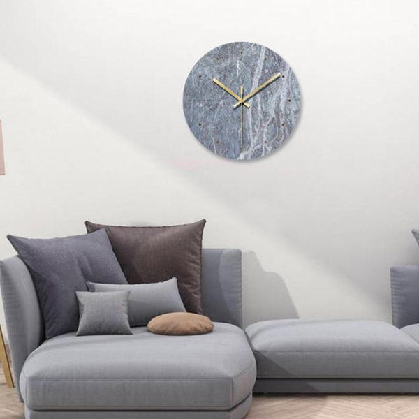 

wall clocks big size display clock grey livingroom silent glass modern design orologio da parete home decoration dl60wc