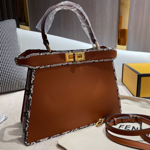 

women's bag commuter professional style revolving buckle kitten bag cowhide messenger single shoulder handbag