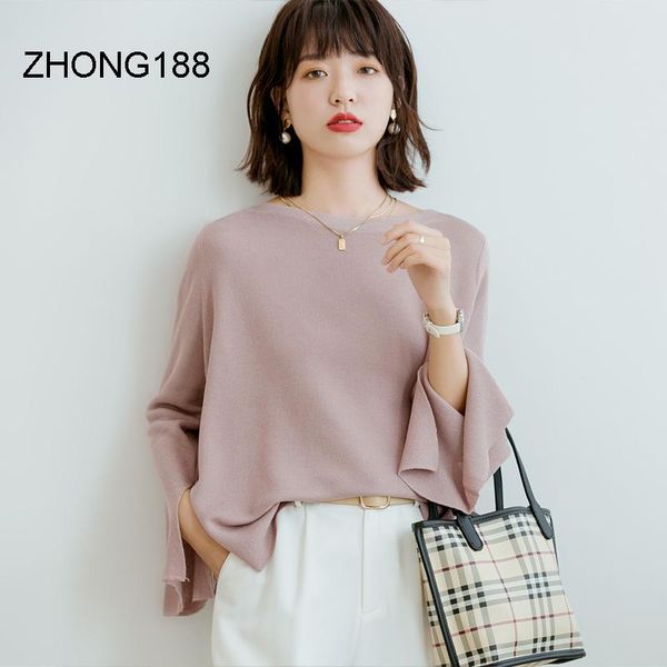 

women's sweaters and women spring autumn fashion french style color long sleeve knitted sweater female casual loose thin pullover, White;black
