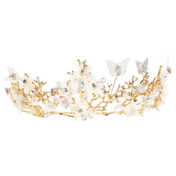 

other festive & party supplies gold tiaras crowns bridal headbands pearl hair accessories for girl