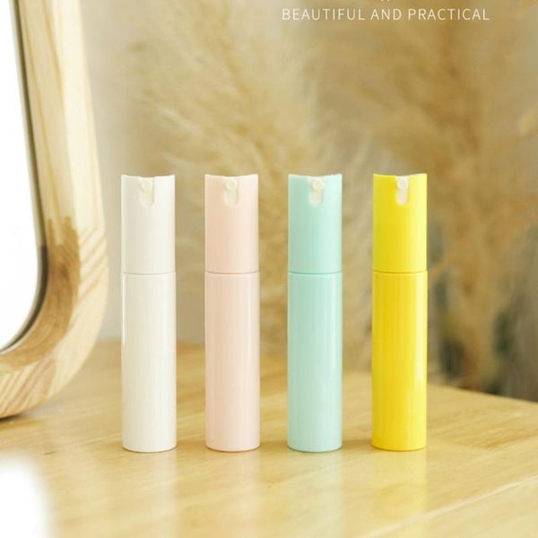 

storage bottles & jars 30mlcandy color refillable travel transparent plastic perfume atomizer empty small spray bottle emulsion portable
