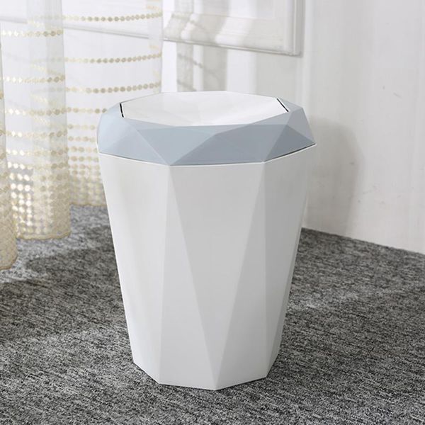 

waste bins nordic style flap type trash can innovative diamond shape garbage container bin for kitchen living room bathroom home office