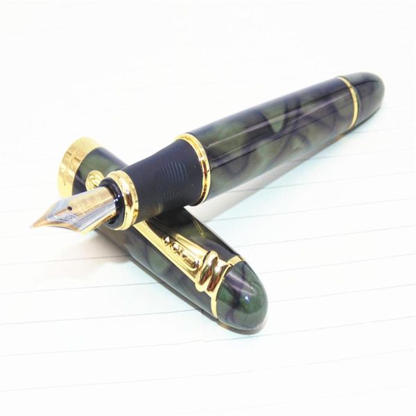

fountain pens jinhao x450 dark green colour business office medium nib signature pen