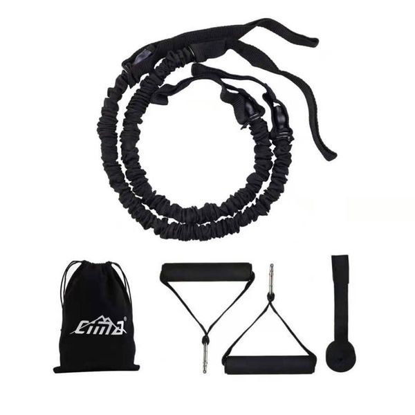 

resistance bands waist abdominal slimming equipment double wheels ab roller stretch trainer exercise fitness elastic pull rope