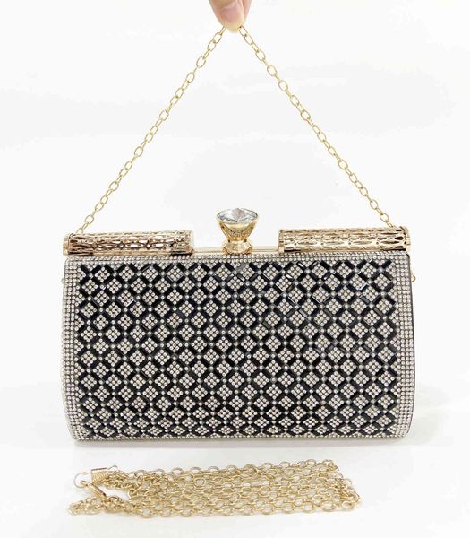 

hand-held rhinestone bag women's diamond metal dinner celebrity princess dress