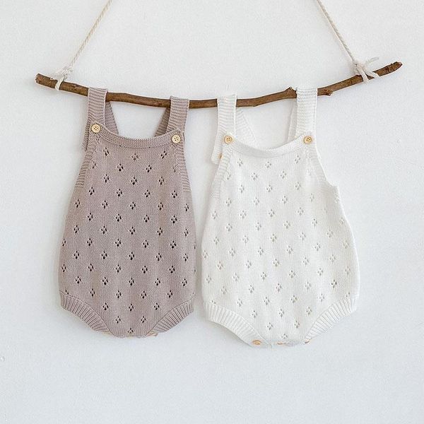 

rompers milancel 2021 autumn baby clothing toddler knit bodysuits infant boys jumpsuits outerwear1, Blue