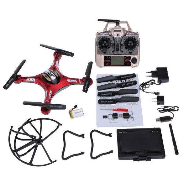 

jjr/c jjrc drone 5.8gfpv monitor lcd real time graphs quad rtf headless mode one key return with camera dron rc quadcopter drones