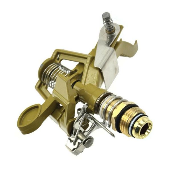 

watering equipments 360 degree rotating lawn sprinkler compatible water grass metal spike