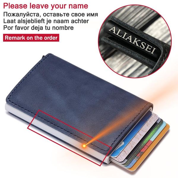 

wallets engraving genuine leather men wallet rifd card holder for id short male bank cards purse money bag, Red;black