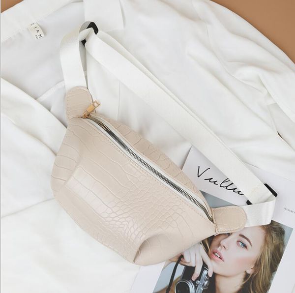 

waist bag fashion belt women pack pu chest bags