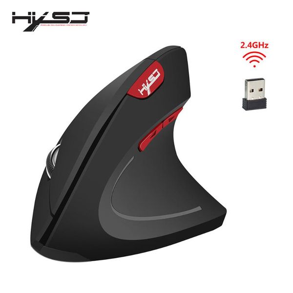 

mice wireless mouse 2.4ghz game ergonomic design vertical 2400dpi usb ratÃ³n para juegos de oficina