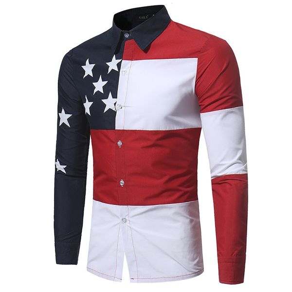 

boutique fashion shirt men's slim long sleeve, White;black