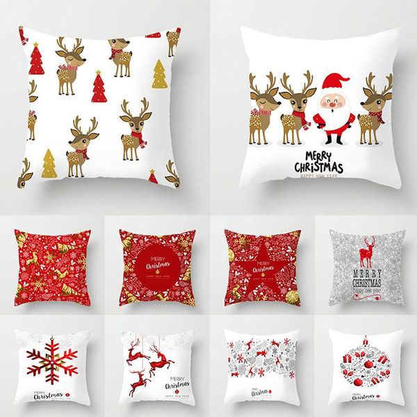 

cushion/decorative pillow christmas cushion cover pillowcase sofa cases seater car home decor decoration for