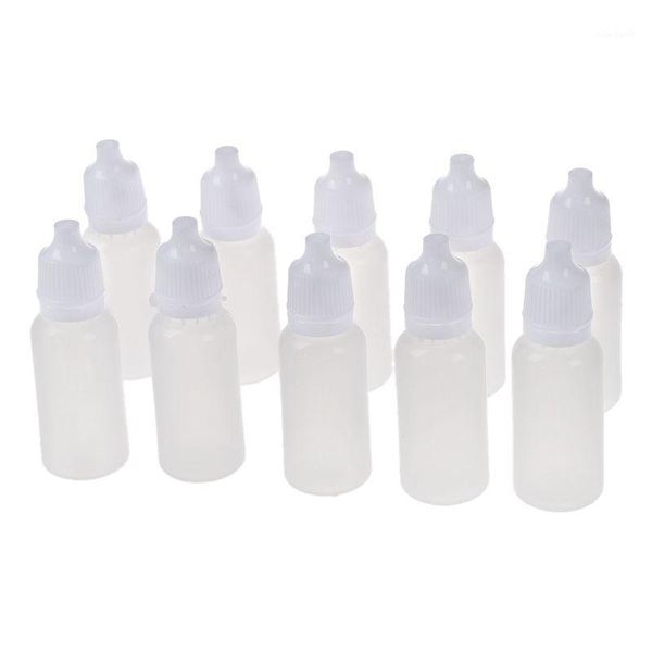

storage bottles & jars 10 pcs plastic bottle drop 15ml