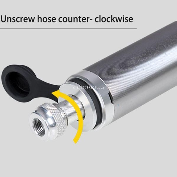 

bike pumps mini bicycle high pressure pump aluminum alloy tire ball inflator bilateraly pumping cycling accessories dropship