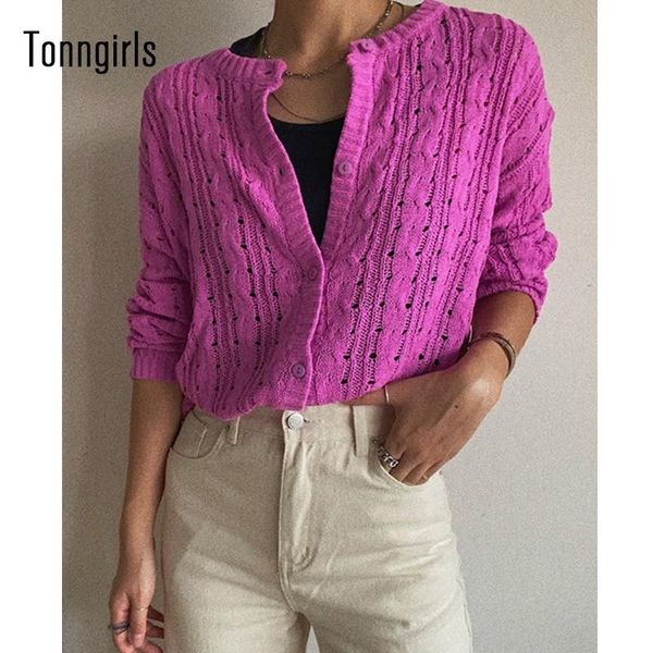 

women's knits & tees tonngirls knitted cardigan women long sleeve sweater streetwear korean y2k vintage winter autumn, White