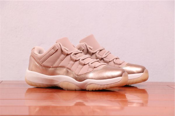 

shoes authentic jumpman 11s low cut columbia rose gold basketball sport