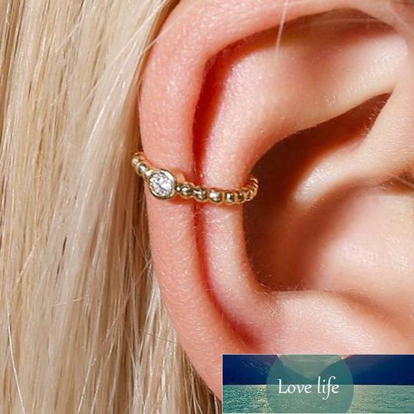Neue Ohr-Knochen-Clip-Ohrringe für Damen und Herren, Metallperlen, U-förmige Ohrclips, Temperament, keine Ohrlöcher erforderlich, Ohrringe, Kolczyki, Fabrikpreis, Experten-Design, Qualität