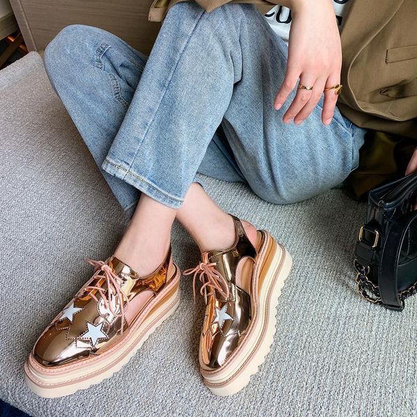 

dress shoes platform ladies genuine cowhide sandals women's 2021 summer mid-heel women, Black