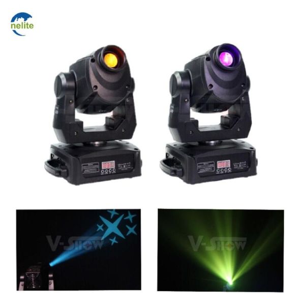 

effects 2pcs 90w moving head light mini led spot stage dmx gobo dj for club church bar