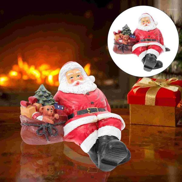 

christmas decorations santa claus ornament home layout party supply deskdecoration