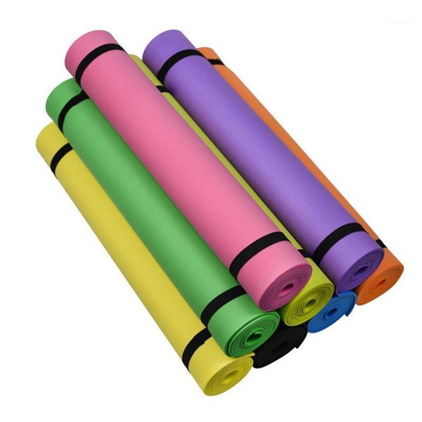 

4mm home gym monochrome non-slip esterilla yoga mat men and women sports fitness deporte maty1