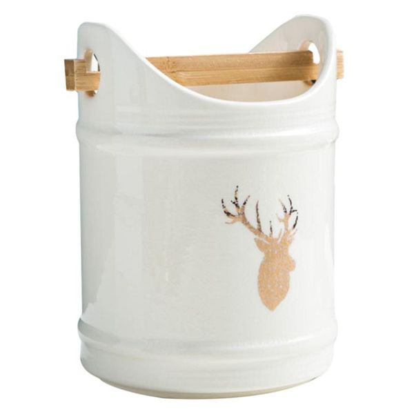 

chopsticks 1pc kitchen utensil holder counterorganizer ceramic tool container