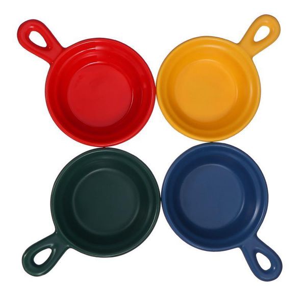 

dishes & plates 4pcs creative ceramic plate japanese style holders sauce container