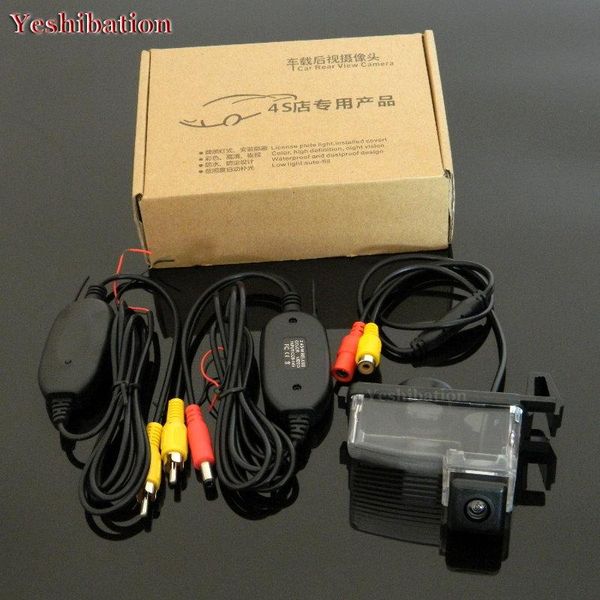 

car rear view cameras& parking sensors yeshibation wireless ccd reverse back up camera for scala hatchback 2011~2014 license plate l