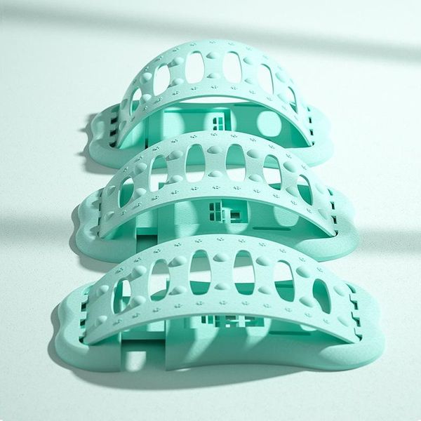 

accessories lumbar spine stretcher for lower back pain relief 3 levels adjustable height 2 row massage points ldf668