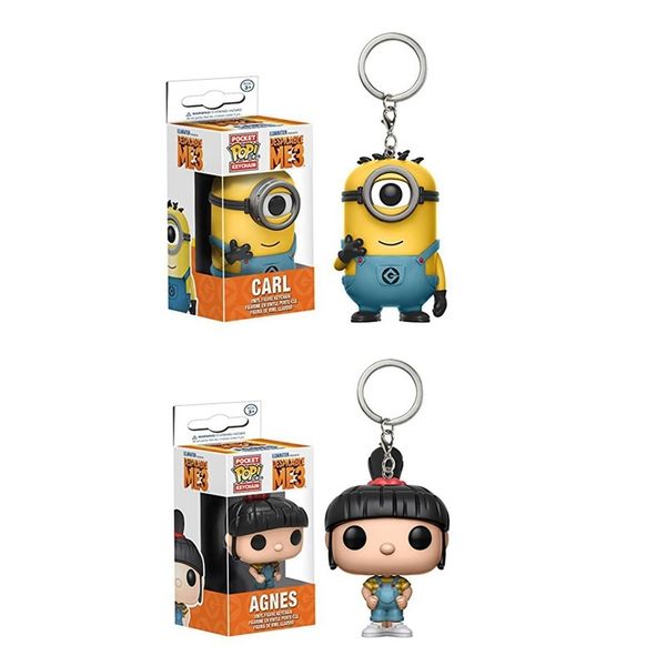 

funko thief daddy 3 carl little girl hand made key chain pendant gift